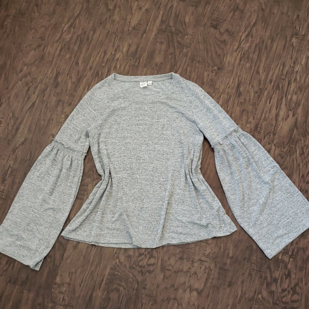 Gap Ruffle Bell Sleeve Sweater